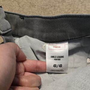 Express Gray Ankle Legging Jeggings